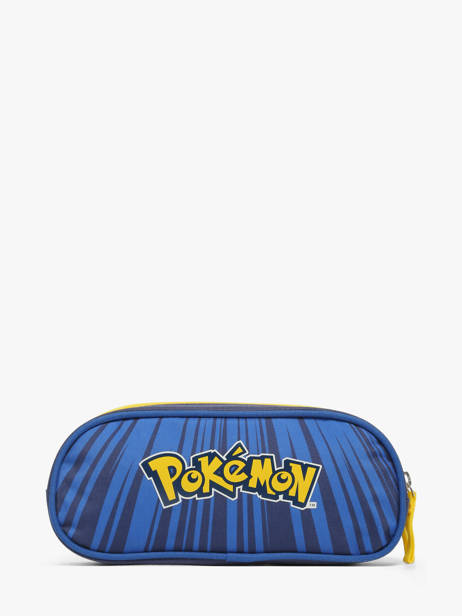 Trousse 2 Compartiments Pokemon Bleu pokemon & friends 26KK207D vue secondaire 2