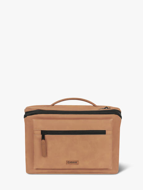 Sac Vanity Medium Cabaia Marron travel VANITY