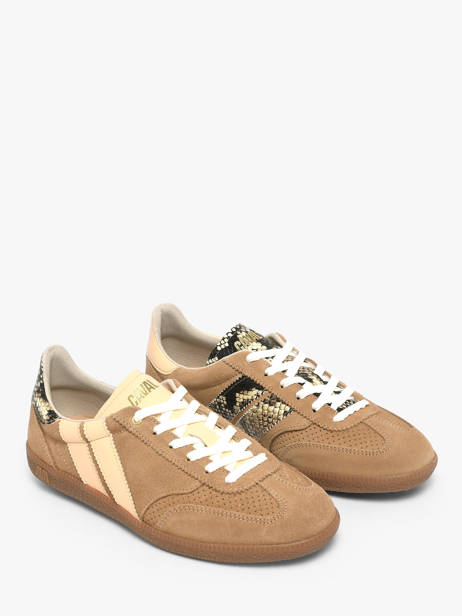 Sneakers En Cuir Caval Marron women BAPULS2F vue secondaire 1