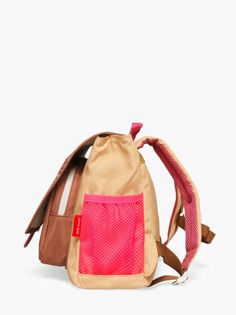 Cartable Hello hossy Marron cool kids 5 vue secondaire 2