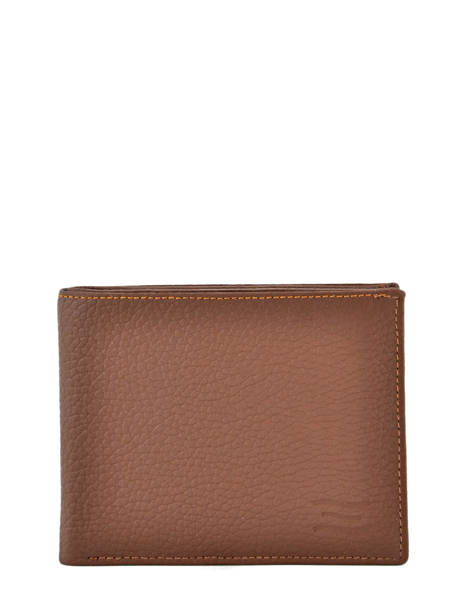 Wallet Leather Crinkles Brown caviar 14124