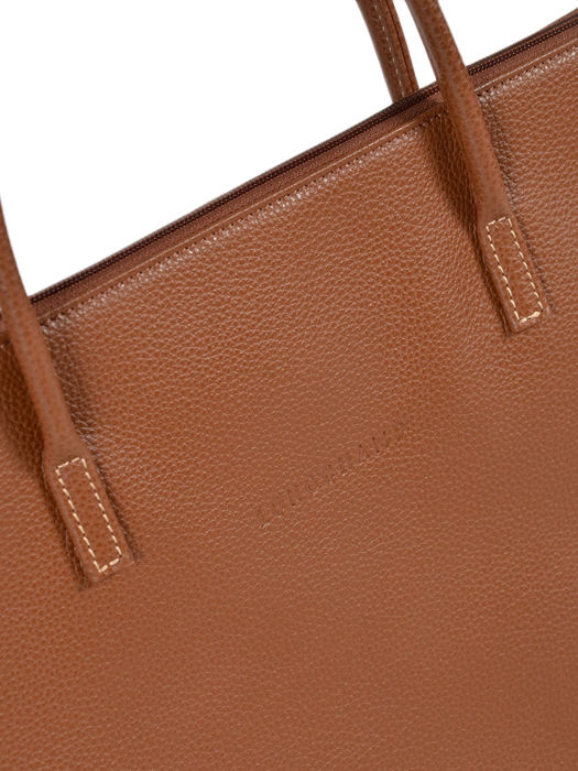 Longchamp Le foulonné Briefcase Brown