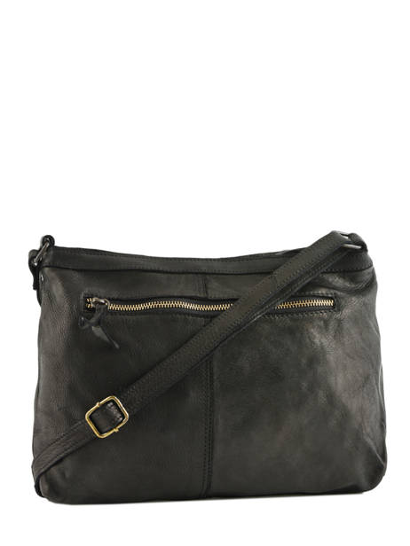 Sac Bandoulière Heritage Cuir Biba Noir heritage BT16 vue secondaire 3