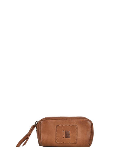 Porte-monnaie Chester Cuir Biba Marron heritage KA6