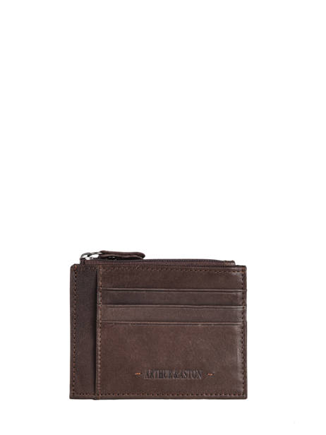 Leather Arthur Card-holder Arthur & aston Brown johany 271