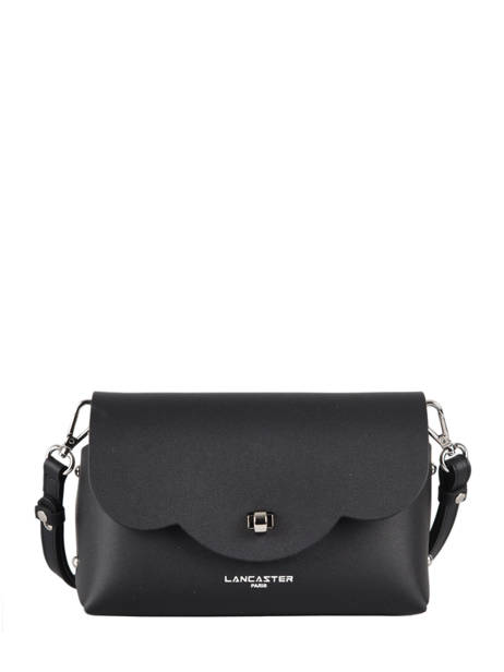 Sac Bandoulière City Flore Cuir Lancaster Noir pur and element city 48