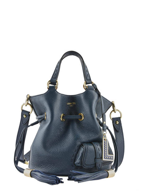 Sac Seau S Premier Flirt Cuir Lancel Bleu premier flirt A10109