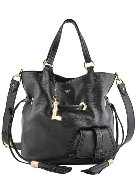 Sac Seau M Premier Flirt Cuir Lancel Noir premier flirt A10110