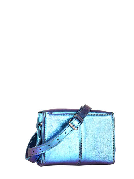 Le Mini Indispensable Scarabee Cuir Paul marius Bleu scarabee MINISCA vue secondaire 4