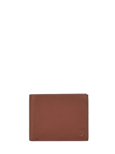 Portefeuille Smooth Cuir Yves renard Marron smooth 1506