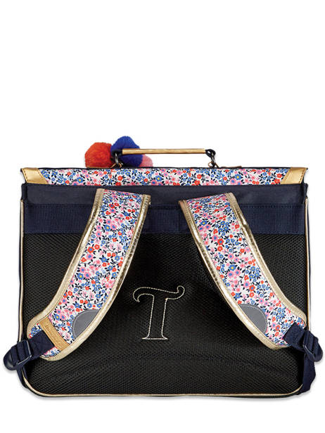 2-compartment Satchel Tann's Multicolor les fantaisies f 38265 other view 4