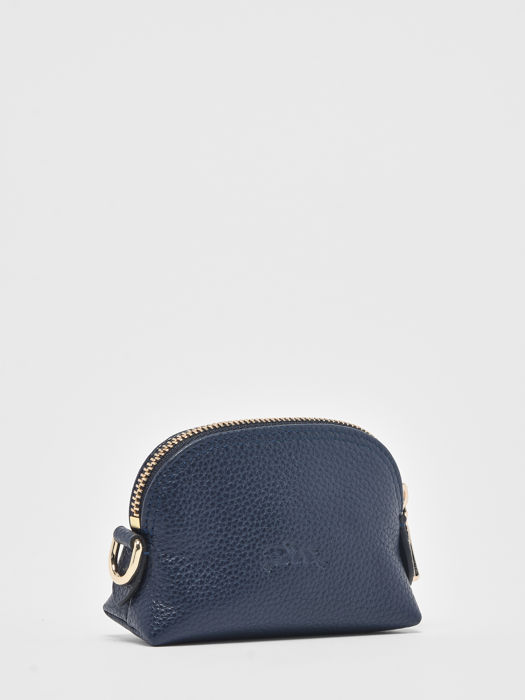 Longchamp Le foulonné Coin purse Blue