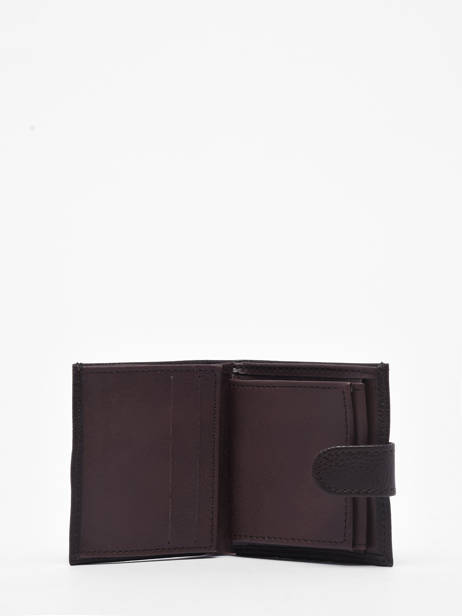 Portefeuille Porte-cartes Cuir Miniprix Marron essentiel 8834 vue secondaire 1