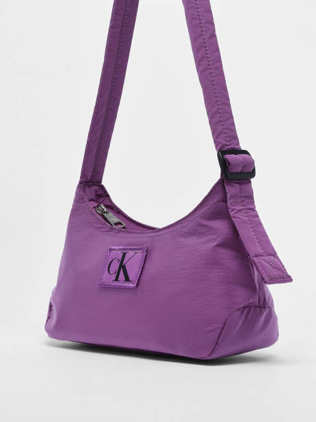 Cross Body Tas City Calvin klein jeans Violet city nylon K610333 other view 2