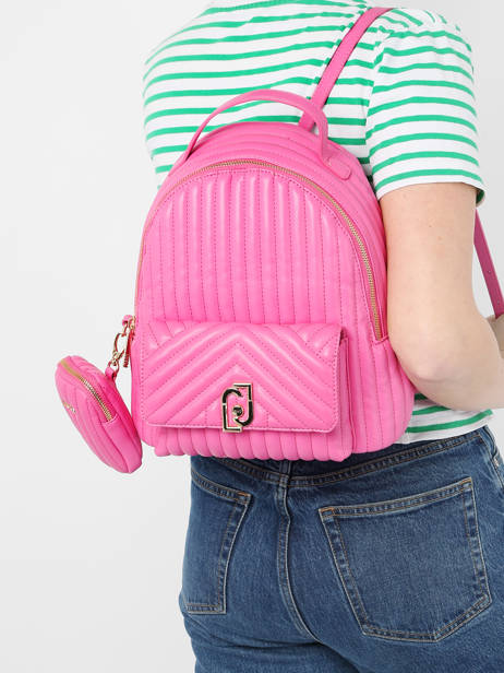 Backpack Achala Liu jo Pink achala AA3230 other view 1