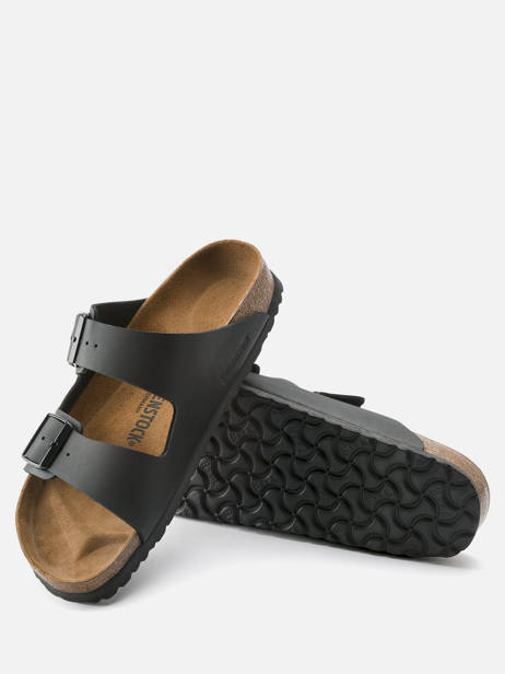 Slippers Arizona Birkenstock Black men 51793 other view 2