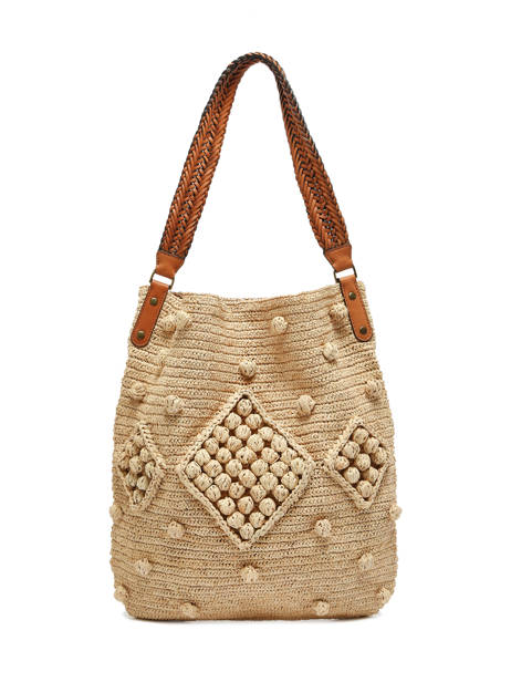 Raffia Josie Shoulder Bag Gerard darel Beige raphia E454