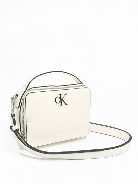 Crossbody Bag Minimal Mono Recycled Polyester Calvin klein jeans White minimal mono K610683 other view 2