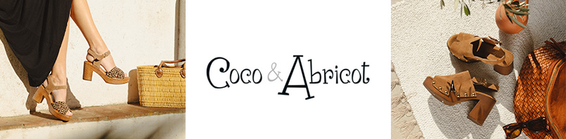 sandales coco abricot